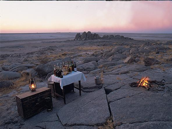 San Camp - outdoor dining